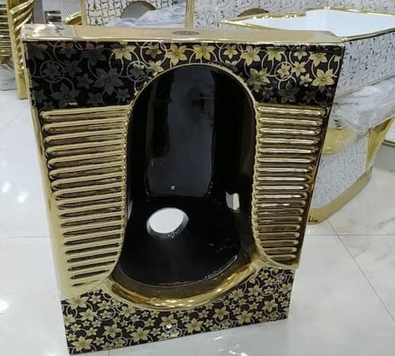 تصویر 2 از فروش سنگ توالت ایرانی مشکی + قیمت خرید به صرفه